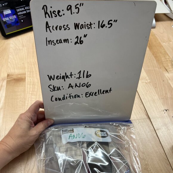 Democracy "Ab"Technology Camouflage Multi-pocket Pants Gray Size 10 - Picture 8 of 9